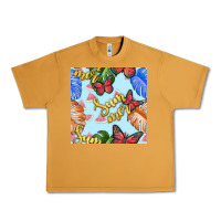 Peanut Butter summer and leaf seamless pattern Urban Heavy Tee - BundleAndBundleShop