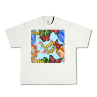Pistachio summer and leaf seamless pattern Urban Heavy Tee - BundleAndBundleShop