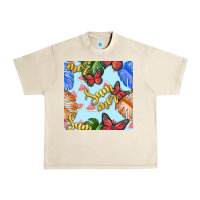 Sandshell summer and leaf seamless pattern Urban Heavy Tee - BundleAndBundleShop