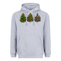 Christmas Trees Heavyweight Hoodie | Teevron