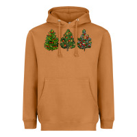 Meerkat christmas trees Heavyweight Hoodie - LillyAllenDesigns
