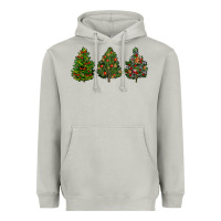 Moon Dust christmas trees Heavyweight Hoodie - LillyAllenDesigns