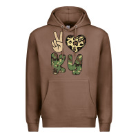 Chestnut Peace Love Premium Hoodie - Bettercallsaul