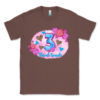 Chestnut back to school flowers third grade 3200x2400 Classic Tee - AdoDesignShop