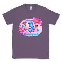Lavender back to school flowers third grade 3200x2400 Classic Tee - AdoDesignShop