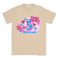 Mushroom back to school flowers third grade 3200x2400 Classic Tee - AdoDesignShop