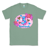 Sage back to school flowers third grade 3200x2400 Classic Tee - AdoDesignShop