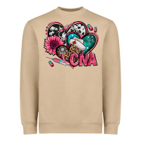 Mushroom certified nursing assistant cna hearts Heavyweight Sweatshirt - Jasminsmagicworld