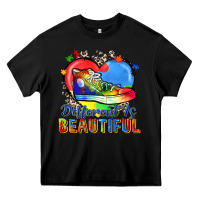Black different is beautiful Heavy Core Tee - Zillion Design Studio