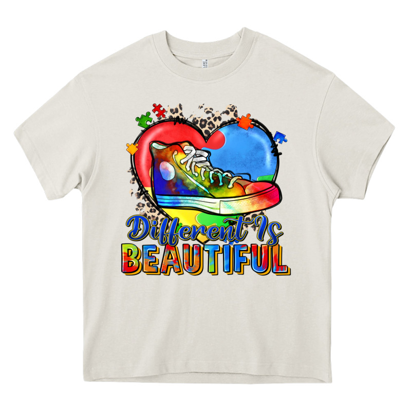 Different Is Beautiful Heavy Core Tee by Zillion Design Studio | Teevron