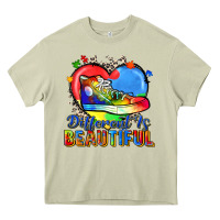 Mossy different is beautiful Heavy Core Tee - Zillion Design Studio