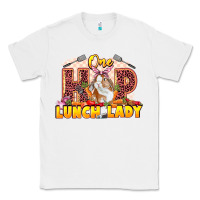 White One hip lunch lady Easter Day Classic Tee - LillyAllenDesigns