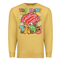 Antique Gold too many tabs Premium Sweatshirt - Artiststas