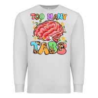 Dove Grey too many tabs Premium Sweatshirt - Artiststas
