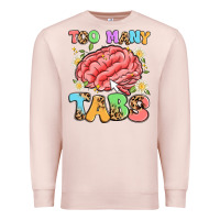 Pale Pink too many tabs Premium Sweatshirt - Artiststas