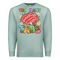Seafoam too many tabs Premium Sweatshirt - Artiststas