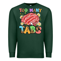 Sports Green too many tabs Premium Sweatshirt - Artiststas