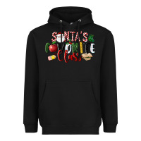 Black Santa's Favorite Class Christmas Heavyweight Hoodie - LillyAllenDesigns