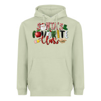 Matcha Santa's Favorite Class Christmas Heavyweight Hoodie - LillyAllenDesigns