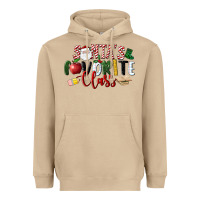 Mushroom Santa's Favorite Class Christmas Heavyweight Hoodie - LillyAllenDesigns