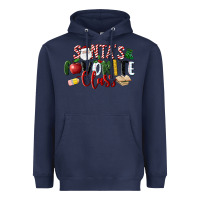 Santa's Favorite Class Christmas Heavyweight Hoodie | Teevron