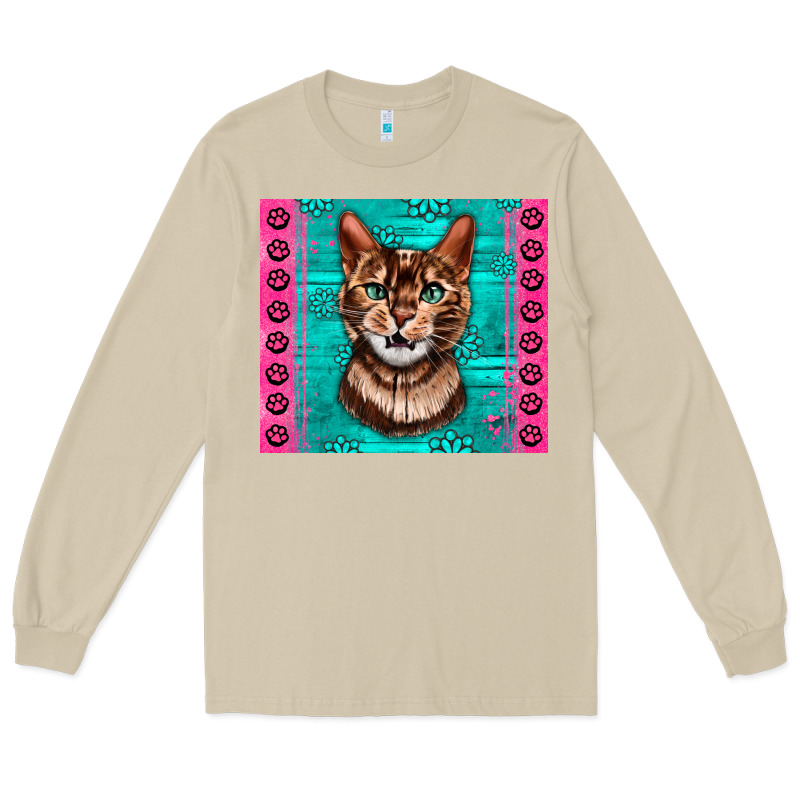 Western Bengal Cat Long Sleeve Tee by LillyAllenDesigns | Teevron