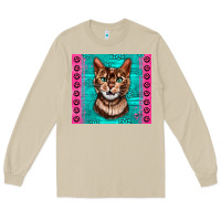 Mushroom Western Bengal Cat Long Sleeve Tee - LillyAllenDesigns