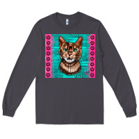 Smoke Western Bengal Cat Long Sleeve Tee - LillyAllenDesigns