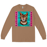 Toasted Coconut Western Bengal Cat Long Sleeve Tee - LillyAllenDesigns