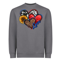 Storm 4th of july american hearts Heavyweight Sweatshirt - Jasminsmagicworld