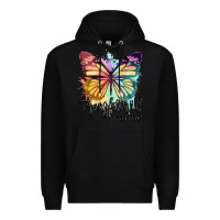 Black transformed by god's love Premium Hoodie - JahusDesignShop