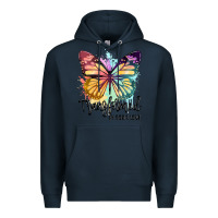 Navy transformed by god's love Premium Hoodie - JahusDesignShop