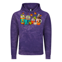Cloud Purple fall coffee cups Vintage Hoodie - AdoDesignShop