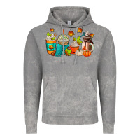 Cloud Rock fall coffee cups Vintage Hoodie - AdoDesignShop