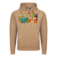 Vintage Coffee fall coffee cups Vintage Hoodie - AdoDesignShop