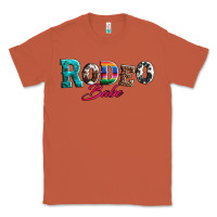 Copper rodeo babe turquoise serape cowhide leopard Classic Tee - Artiststas