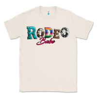 Natural rodeo babe turquoise serape cowhide leopard Classic Tee - Artiststas