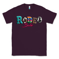 Plum rodeo babe turquoise serape cowhide leopard Classic Tee - Artiststas