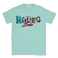 Seafoam rodeo babe turquoise serape cowhide leopard Classic Tee - Artiststas