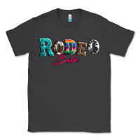 Smoke rodeo babe turquoise serape cowhide leopard Classic Tee - Artiststas