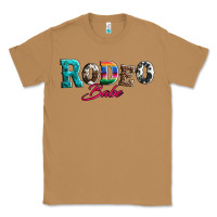 Toasted Coconut rodeo babe turquoise serape cowhide leopard Classic Tee - Artiststas