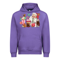 Tulip pink santa christmas santa coffe cups Urban Hoodie - CowGirlArtShop