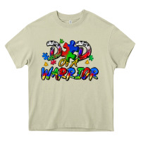 Mossy dad of a warrior Heavy Core Tee - Zillion Design Studio