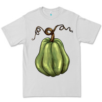 Dove Grey gourd green pumpkin Premium Tee - BarkalooDesign