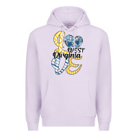 Lilac Love West Virginia Premium Hoodie - Bettercallsaul