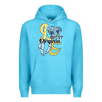 Ocean Blue Love West Virginia Premium Hoodie - Bettercallsaul