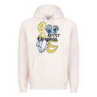 Pale Pink Love West Virginia Premium Hoodie - Bettercallsaul