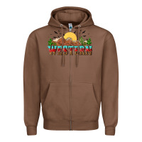 Chestnut western Zipper Hoodie - NancyCooperArtShop