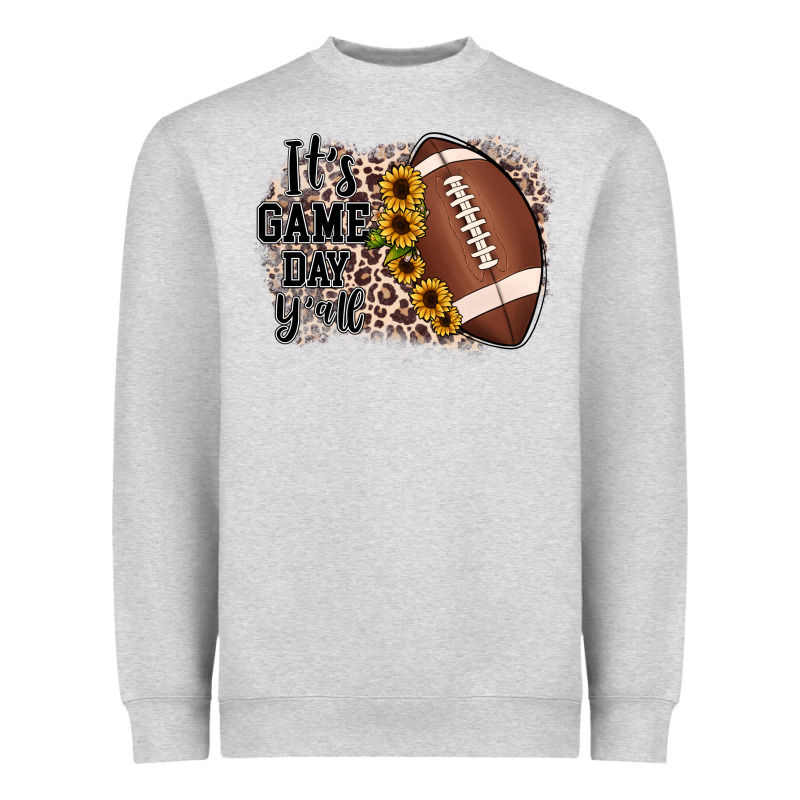 It's Game Day Y'all Heavyweight Sweatshirt by JahusDesignShop | Teevron