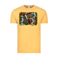 Vintage Mustard christmas indian headdress Vintage Tee - JahusDesignShop